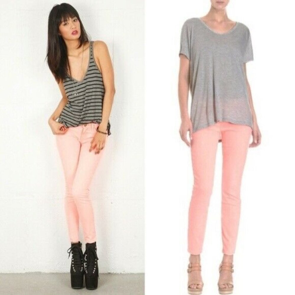 Current Elliott Stiletto Cropped Ankle Jeans‎